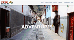 Desktop Screenshot of peruraftingtrek.com